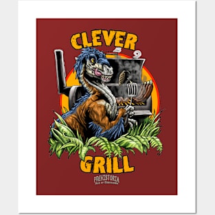 Prehistoria: Clever Grill Posters and Art